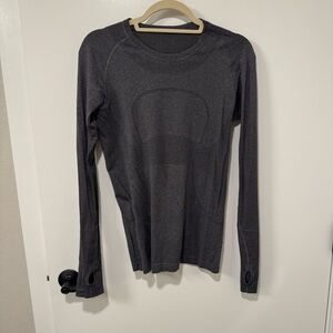 Lululemon Striped Swiftly Long Sleeve